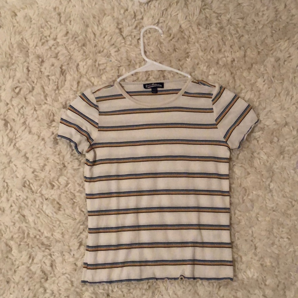 Kids shirt from nordstrom’s rainbow and white